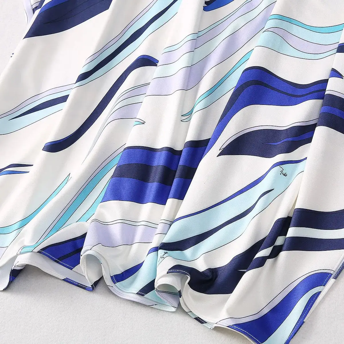 Women's Clothing Elegant Dress Robe Casual Comfortable Breathable Long Vestidos Fashion Loose Round Neck Printed Dress New - Image 4